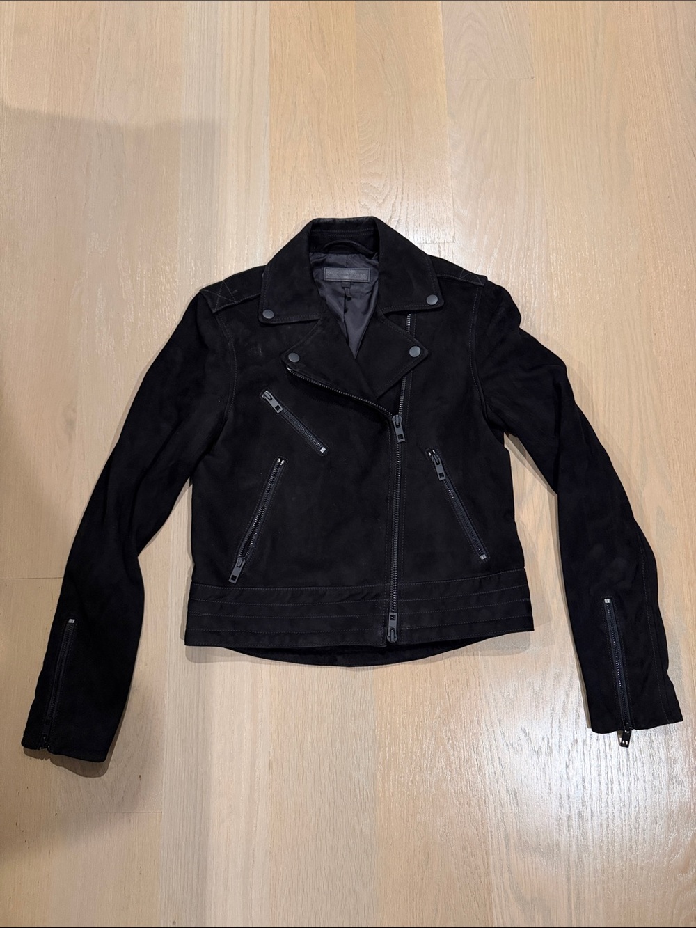 Rag & Bone Suede Moto Jacket